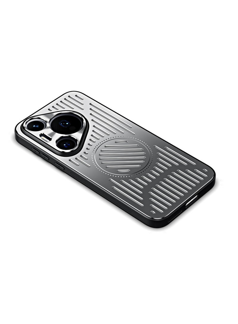 general The case is compatible with the Huawei Pura 70, and the metal heat dissipation magnetic case is compatible with the Huawei 70 Pro/70 Pro+ - Image 1
