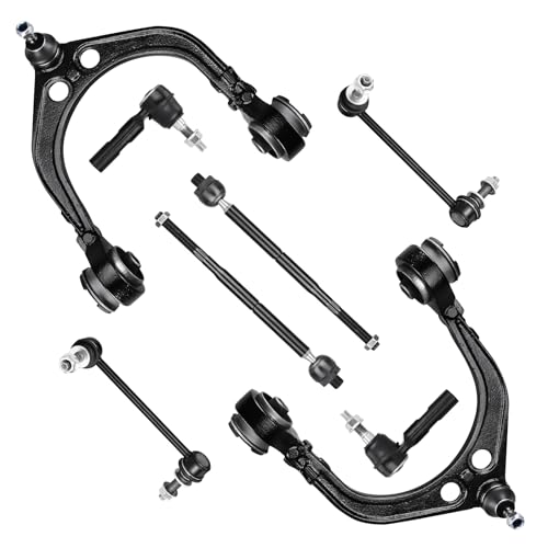 Autsurles RWD Front Upper Control Arms for Chrysler 300 2005 2006 2007 2008 2009 2010 for Dodge Challenger Magnum Charge Inner Outer Tie Rods Sway Bar Links Suspension Kit - Image 1