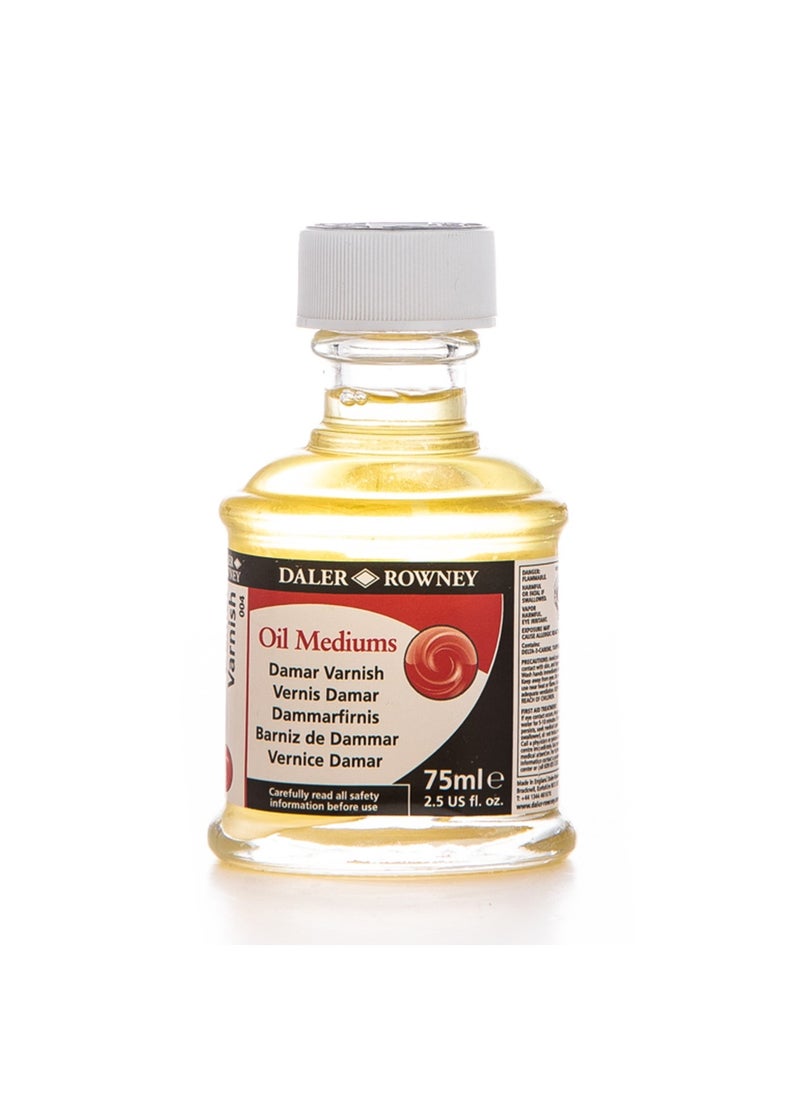 Daler Rowney Damar Varnish Oil Medium For Painting 75ml Content 