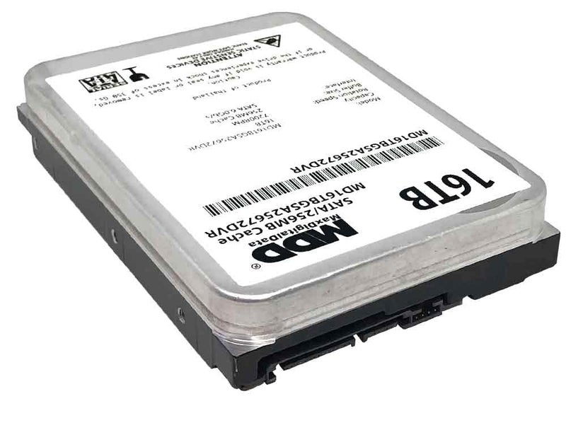 MDD MAXDIGITALDATA MDD 16TB 7200RPM 256MB Cache SATA 6.0Gb/s 3.5inch Internal Hard Drive for Surveillance Storage (MD16TGSA25672DVR) - 3 Years Warranty (Renewed) - Image 2