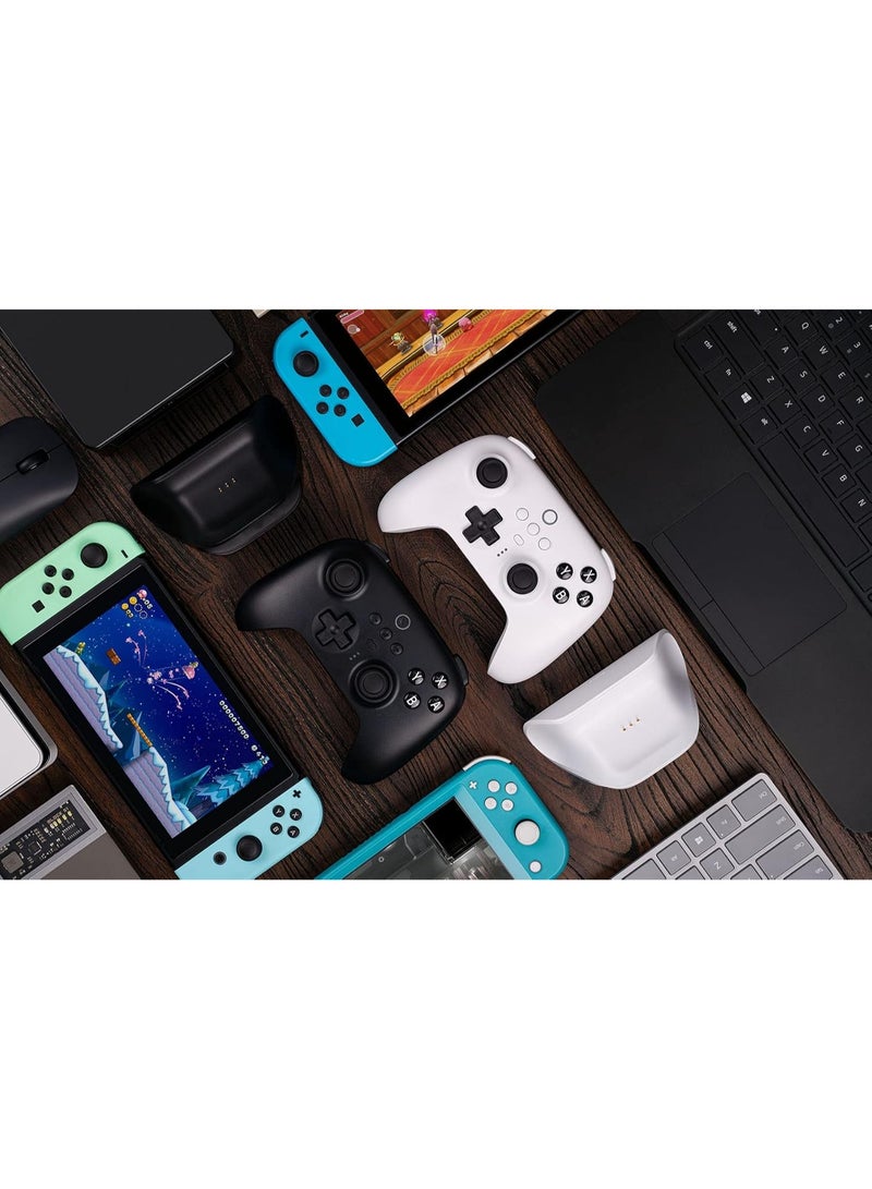 8Bitdo Ultimate Bluetooth Controller with Charging Dock, Wireless Pro Controller with Hall Effect Sensing Joystick, Gaming Controller Compatible with Switch, Windows - Image 5