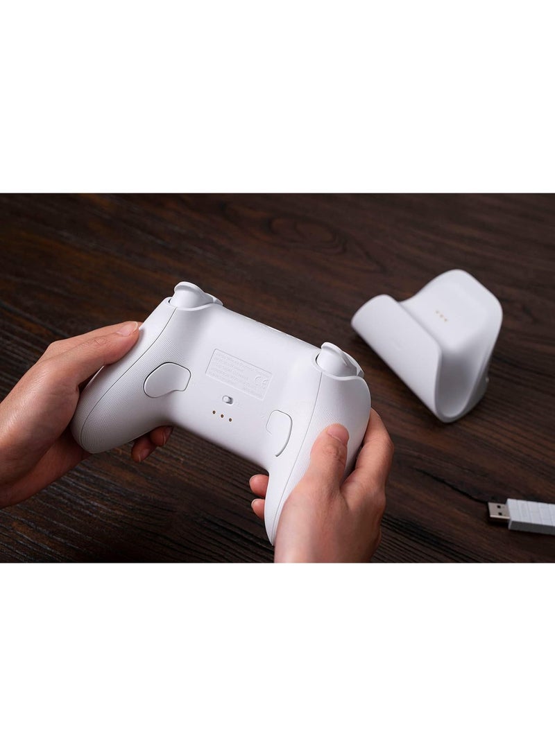 8Bitdo Ultimate Bluetooth Controller with Charging Dock, Wireless Pro Controller with Hall Effect Sensing Joystick, Gaming Controller Compatible with Switch, Windows - Image 4