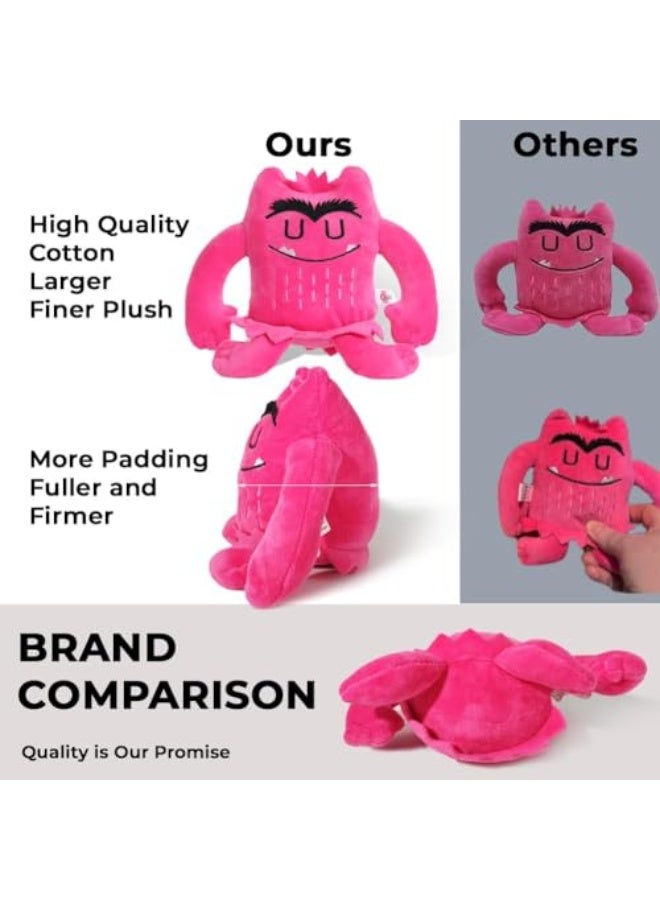 Colour Monster Plush Toys for Kids Age 4+, Emotional Development Soft Dolls, Sad Blue  Happy Yellow Cute Monster Stuffed Animals, Ideal Birthday, Holiday Gifts  Kids Room Decor - Image 3