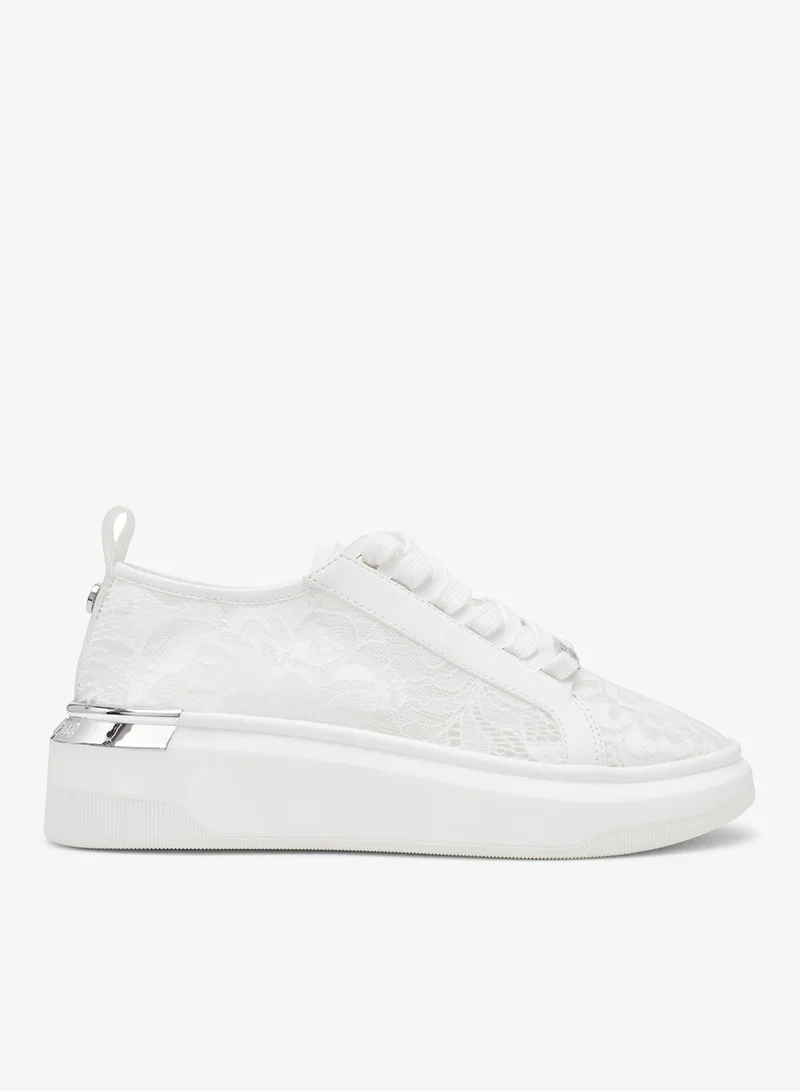 ستيف مادن Glacial-L Embellished Low Top Shoes