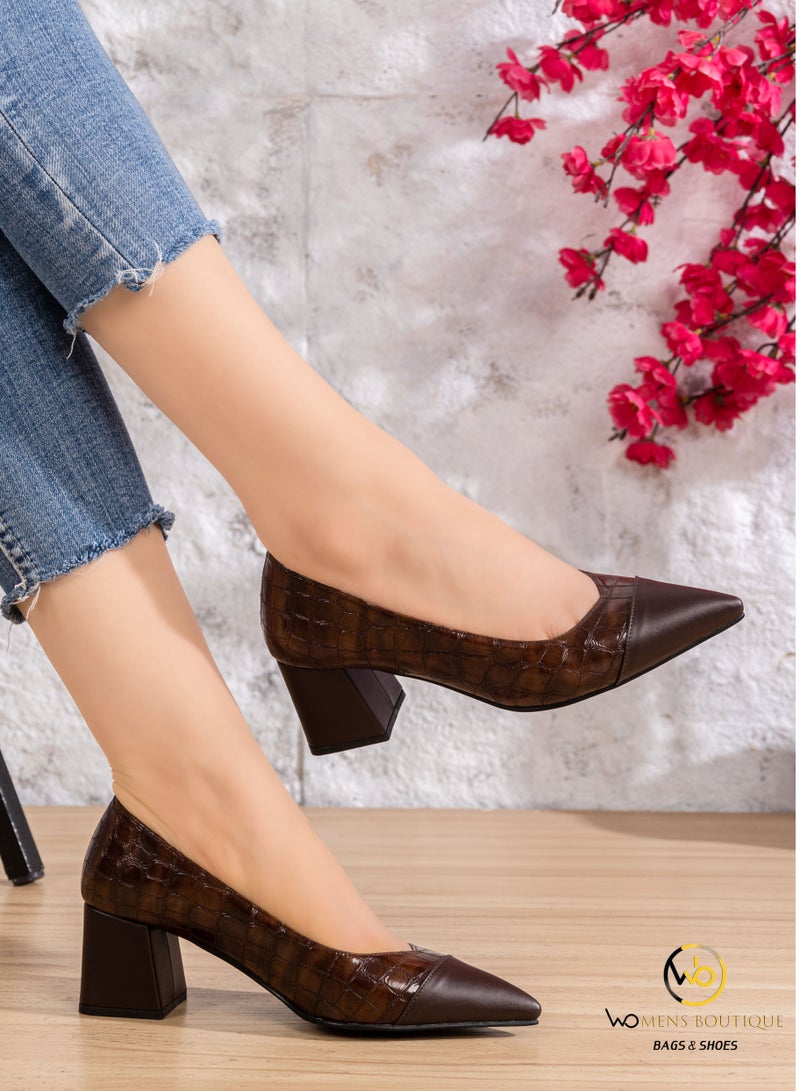 Mid Heels Shoes Formal 5 Cm - Image 1