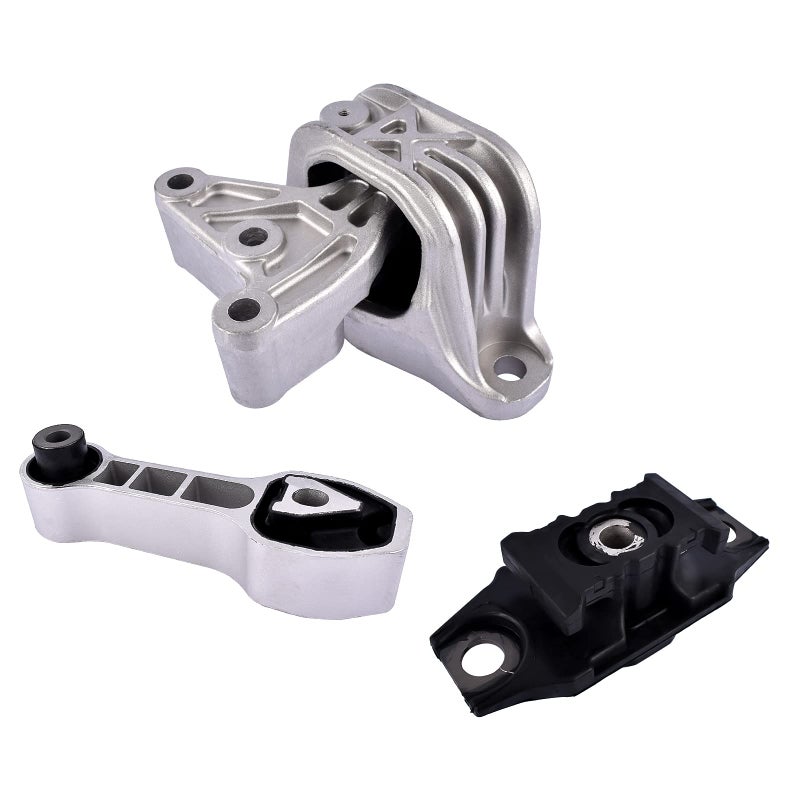 Flynsu Engine Motor Transmission Mount Kit Replacement for 20122018 Fiat 500 Part 9893 9895 9876 68073217AC 68073029AC 68073483AD