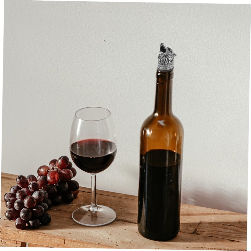 Metal Wolf Head Wine Pourer Aerator Alloy Spout Easy to Use for Parties - Image 5