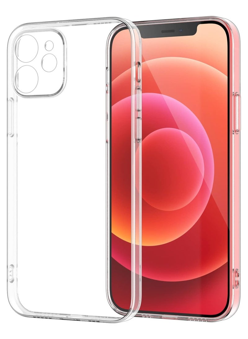 فواتير غطاء خلفي شفاف مرن ضد الصدمات لهاتف iPhone 12 – غطاء من TPU نحيف للحماية - Image 3
