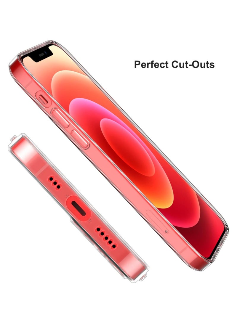 فواتير غطاء خلفي شفاف مرن ضد الصدمات لهاتف iPhone 12 – غطاء من TPU نحيف للحماية - Image 4