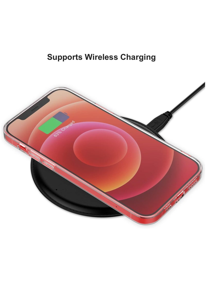 فواتير غطاء خلفي شفاف مرن ضد الصدمات لهاتف iPhone 12 – غطاء من TPU نحيف للحماية - Image 5