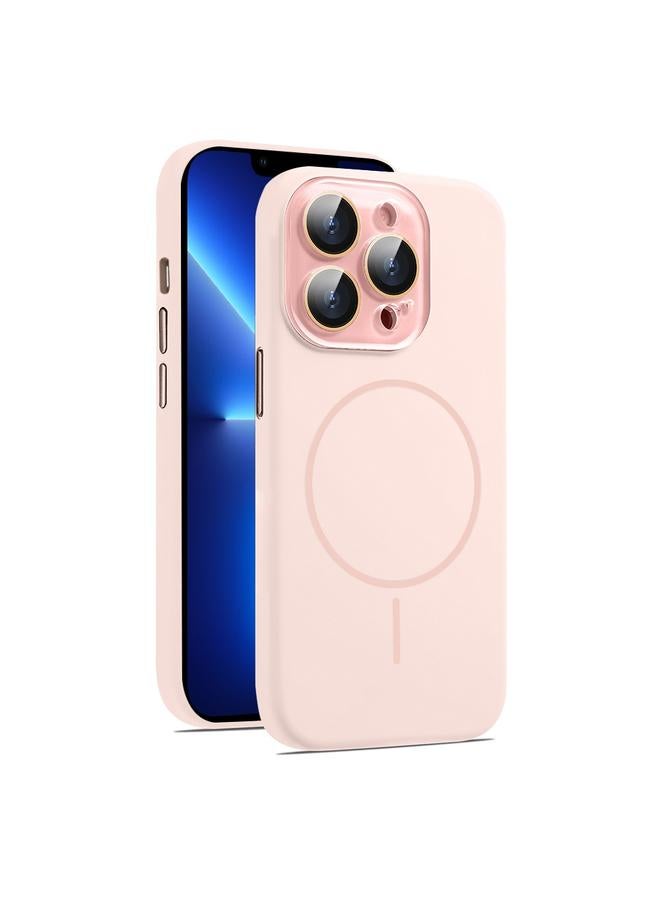 Zaboon Case For iPhone 13 Pro AG Fine Hole Liquid Silicone MagSafe Magnetic Phone Case - Image 1