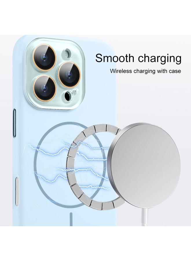 Zaboon Case For iPhone 13 Pro AG Fine Hole Liquid Silicone MagSafe Magnetic Phone Case - Image 3