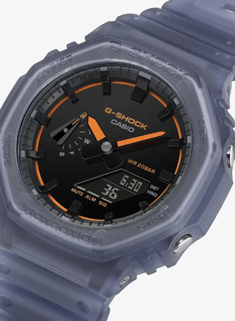 G-shock Men's Resin Band Analog Digital Watch GA-2100K-2ADR - 48.5 × 45.4 mm