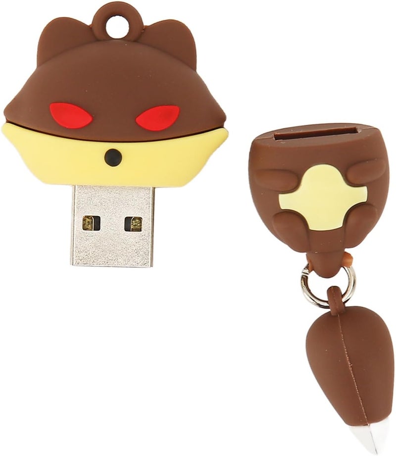 klarako Red Eyed Doll U Disk USB 2.0 Animal Stick Mobile Support Cartoon Flash Drive USB Drive Shape Activity Ready (64GB) - Image 3