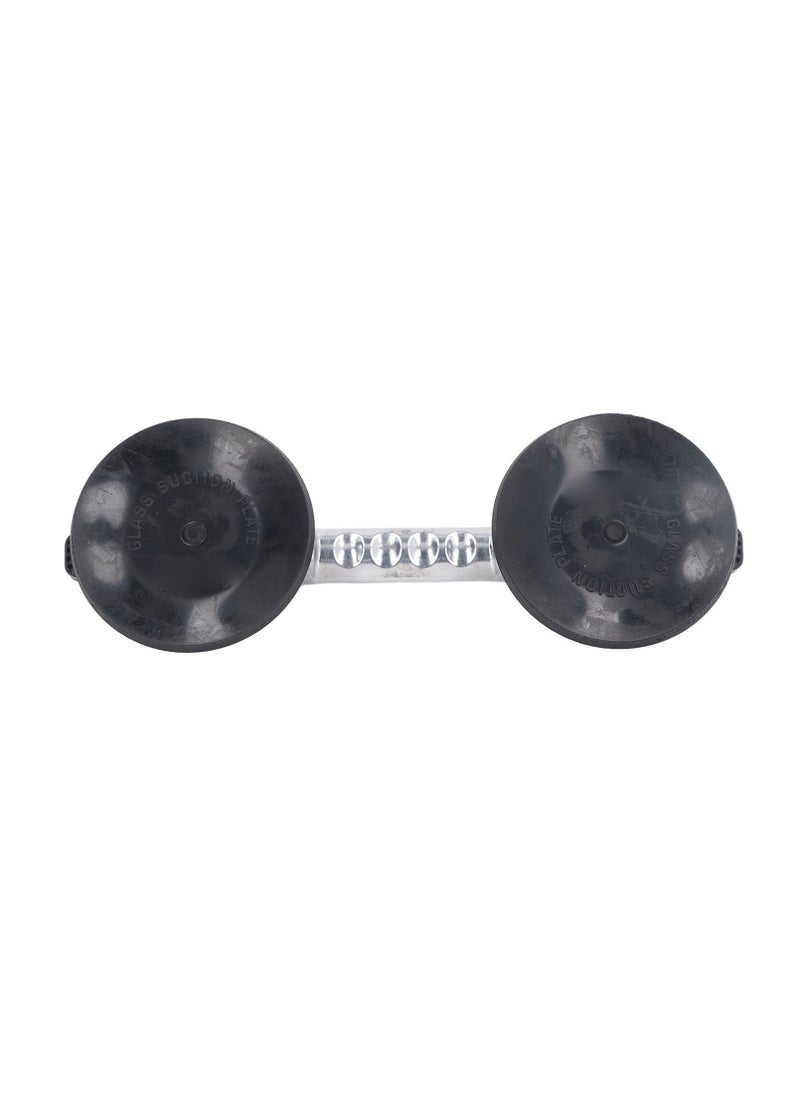 ABBASALI - Glass Suction Cups Lifter, Heavy Duty Aluminum Double Vacuum Handle Glasses Tile Lifter Puller Gripper Plate/Pad (clarke with certificate) - Image 1