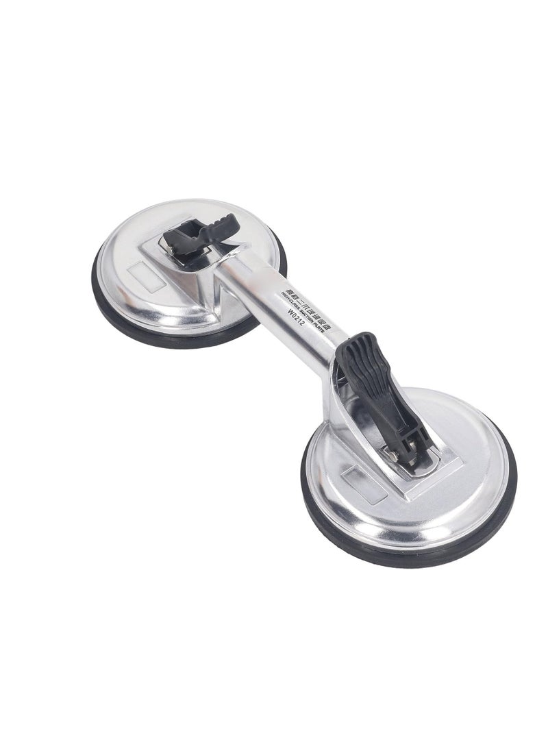 ABBASALI - Glass Suction Cups Lifter, Heavy Duty Aluminum Double Vacuum Handle Glasses Tile Lifter Puller Gripper Plate/Pad (clarke with certificate) - Image 1