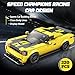 IBLOTIME Speed Champions Sports Cars 336 PCS 124 MuscleStyle Race Car Model Kit Creative Buildable Racing Car Toy for Teens 14 and Adults Fun to Assemble and Display - Image 4