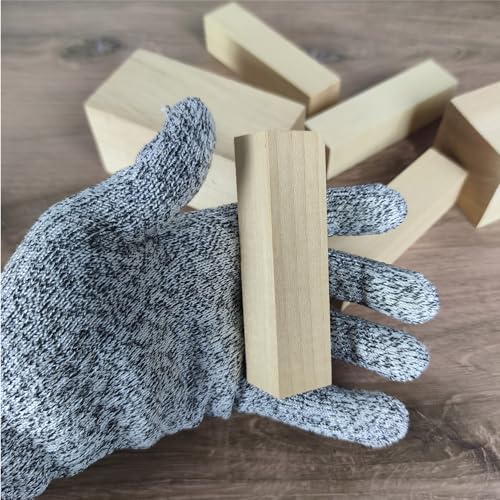 Ninekong 24PCS Basswood Carving Blocks with 3 Sizes，Whittling Wood Carving Kit,Soft Basswood for Carving(4"x1"x1",4"x2"x2",2"x2"x2") - Image 4