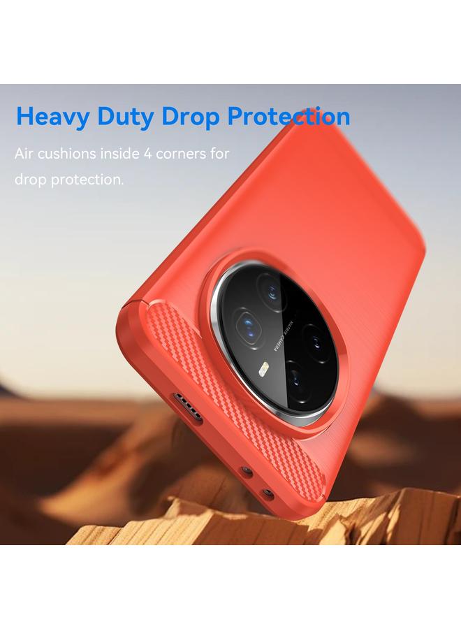 Zaboon Case For Honor Magic7 Pro Carbon Fiber Brushed Texture TPU Phone Case - Image 3