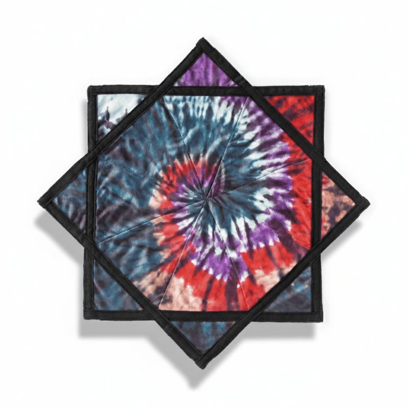 YangkoStar 24 Flow Star 330g Balanced ProWeight Flowstar Spinning Cloth for All Skill Levels Easy to Spin Do Tricks Flow Toy for Juggling EDM Festival Rave Party Cosmic Flow - Image 2
