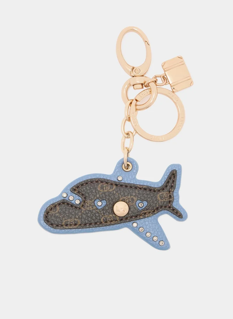 Liu Jo Keyring with airplane