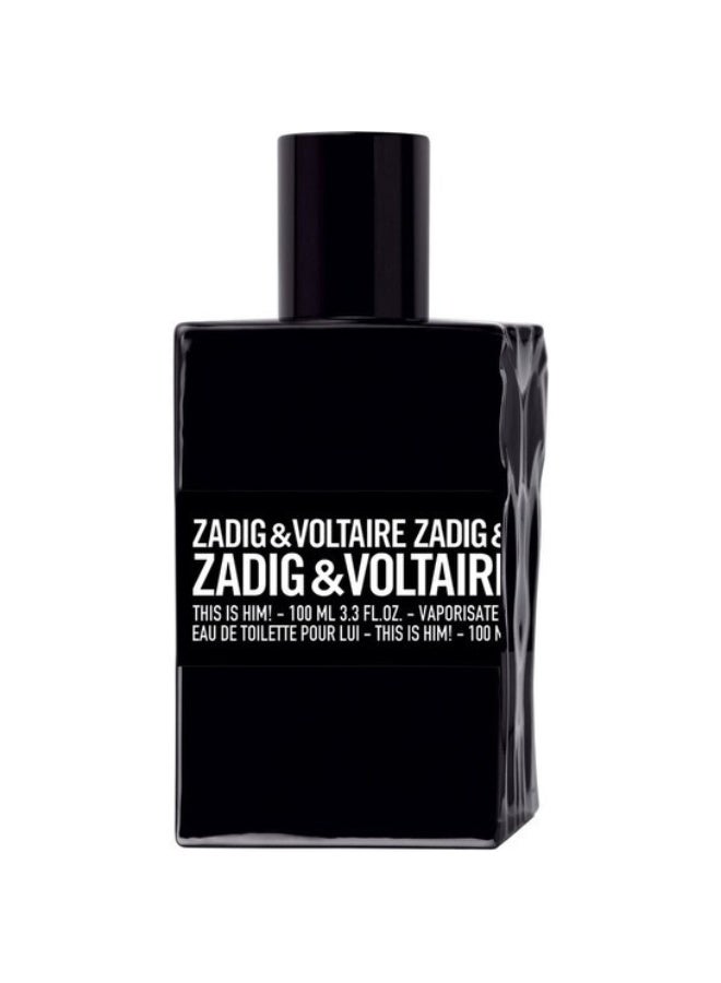VOLTRX Zadig & Voltaire Men's This Is Him EDT 100ML 3.4 fl oz Tester Original Collection - Image 1