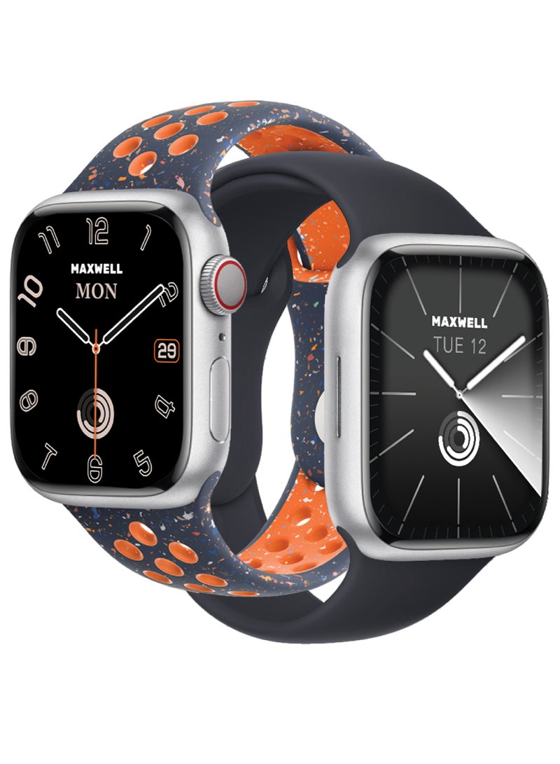 MAXWELL MW smart watch Series 9 with dual strap - Image 1