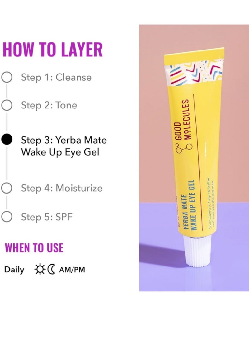 جزيئات جيدة كريمة العيون تستيقظ على الجيل هلام حامض الهيالورونيك والكافيين - Image 2