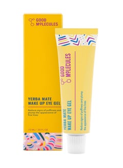 GOOD MOLECULES Wake Up Eye Gel 0, 50 Oz Formulated With Yerba Mate Extract Revitalize And Energize Eyes With This Soothing Gel Vegan, Fragrance Free Cruelty , 0.5 Fl Oz (Pack of 1)  - Image 1