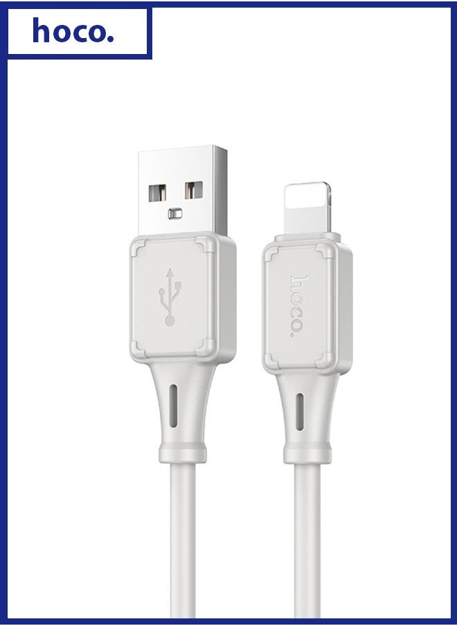 X101 Assistant silicone charging data cable iP Grey