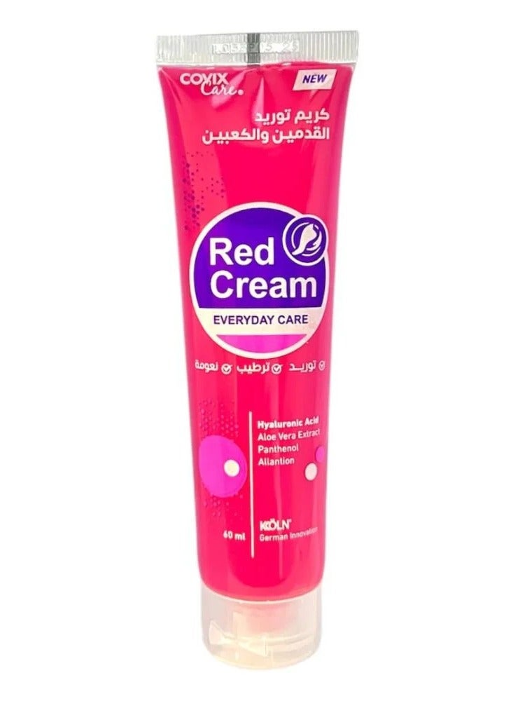 covix care Red Cream for Bright Rosy Foot and Heel 2 pieces - Image 2