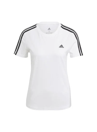 Adidas adidas W 3S T White Training T-Shirts 2XS