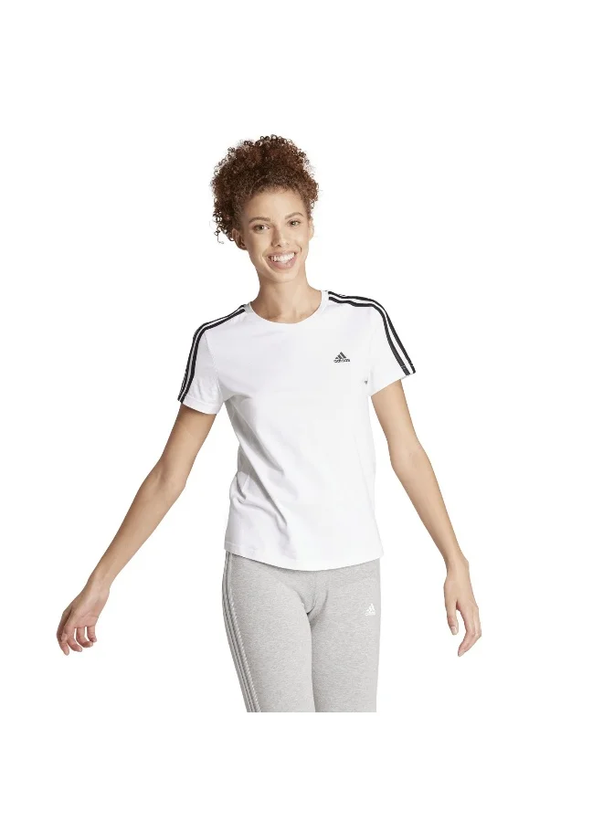 Adidas adidas W 3S T White Training T-Shirts 2XS