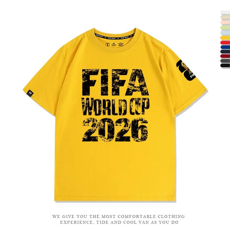 FIFA 2026 FIFA World Cup Fan T-Shirt - Cotton Short Sleeve Tee - Image 1