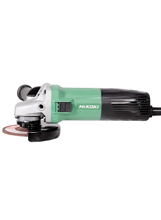 Hikoki مطحنة زاوية 4 بوصة (100 مم) | 600 واط، مطحنة كهربائية 110 فولت مع مفتاح منزلق | أداة كهربائية مدمجة وخفيفة الوزن 1.7 كجم | آلة قطع وطحن وتلميع – نموذج G10SS2C1Z - Image 1