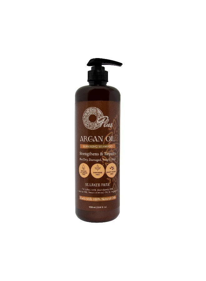 Oplus Argan Oil Repairing Shampoo | Sulfate-Free 1000 ml - Image 1