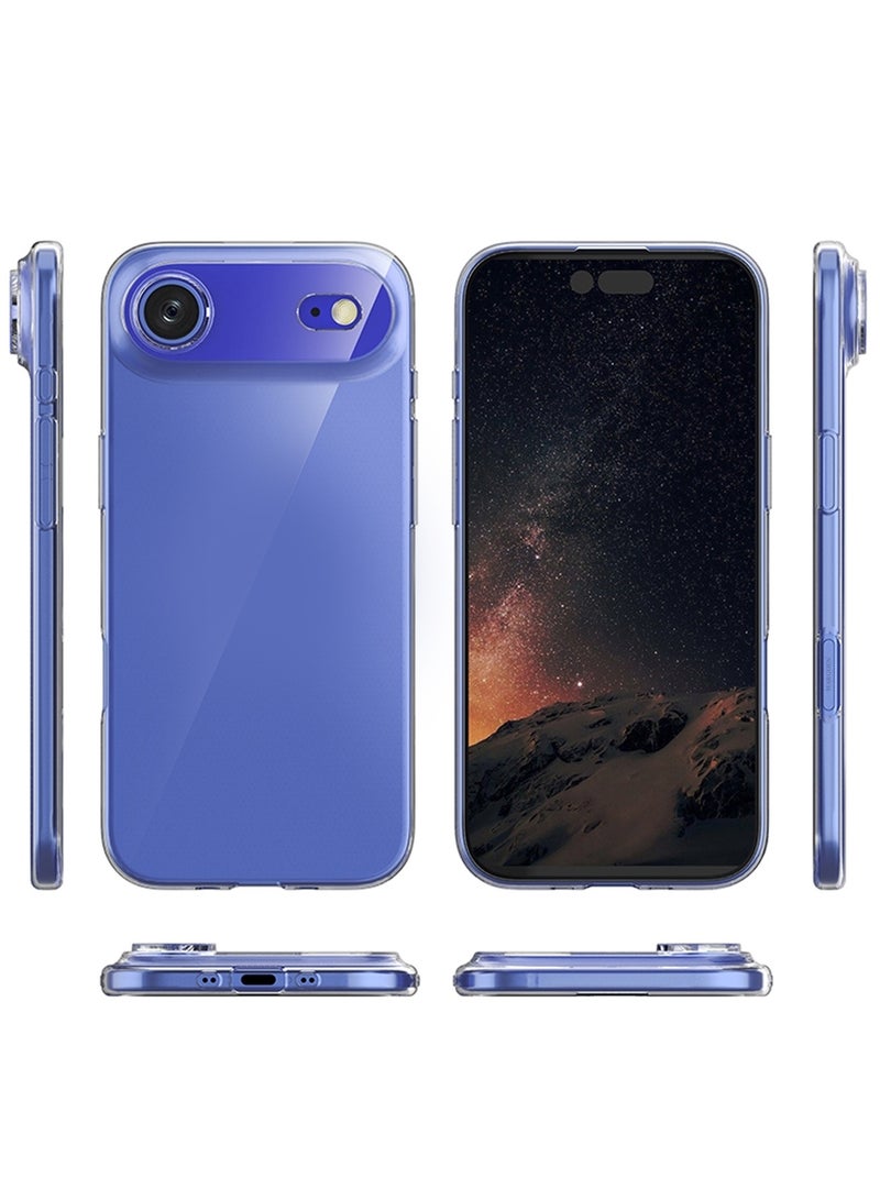 CATANES TPU Clear Case for iPhone 17 Air Slim Design, Shockproof Protection, Scratch-Resistant Cover with Enhanced Grip, Wireless Charging Compatible - Image 5