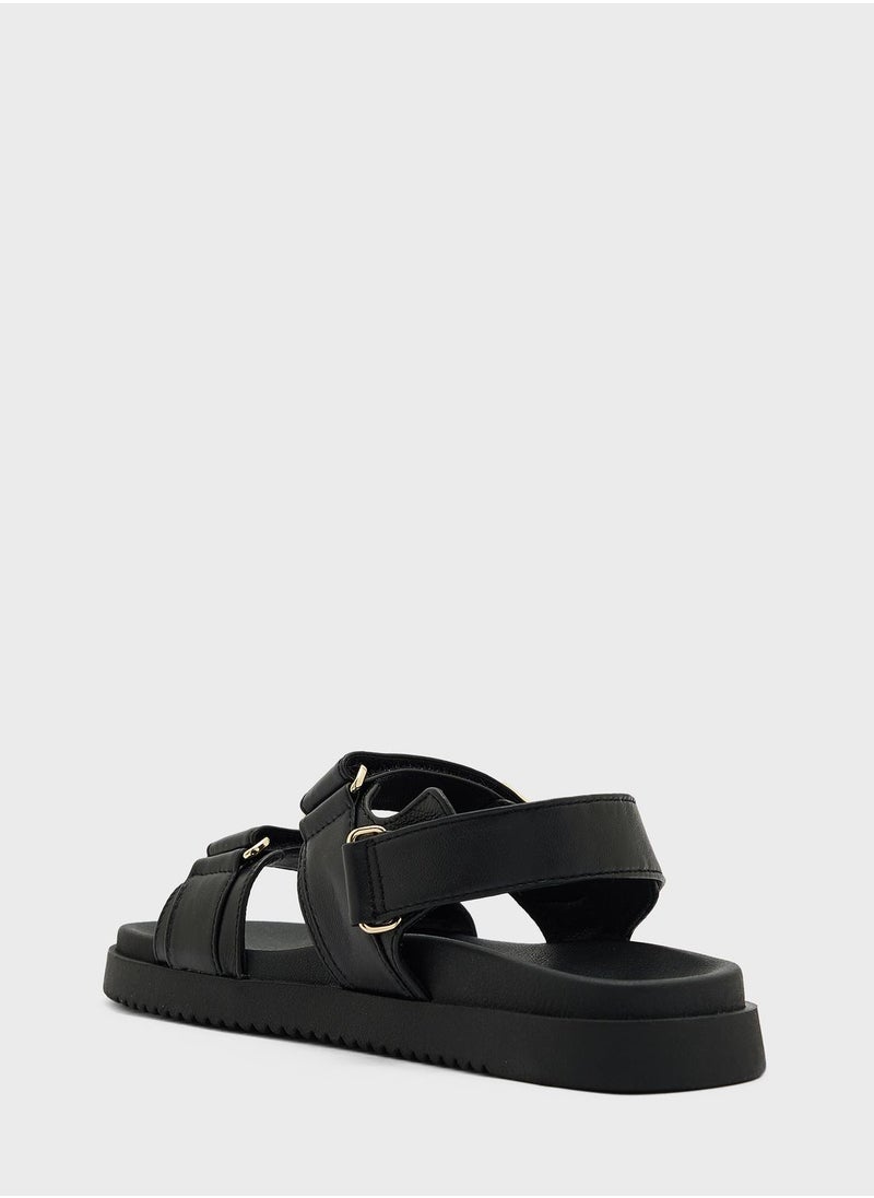 STEVE MADDEN Multi Strap Flat Sandals  - Image 3