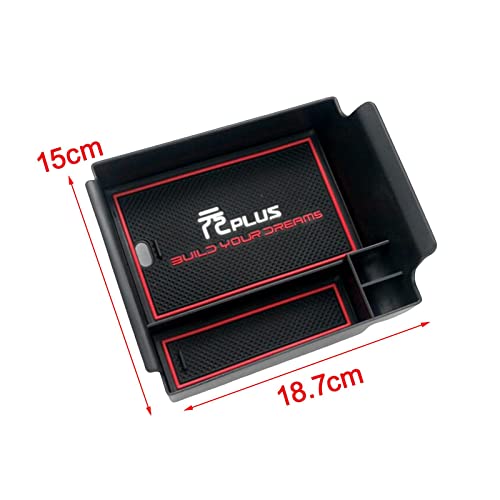 CALANDIS® Armrest Storage Box for BYD Atto 3 Yuan Plus Replacement Red - Image 3