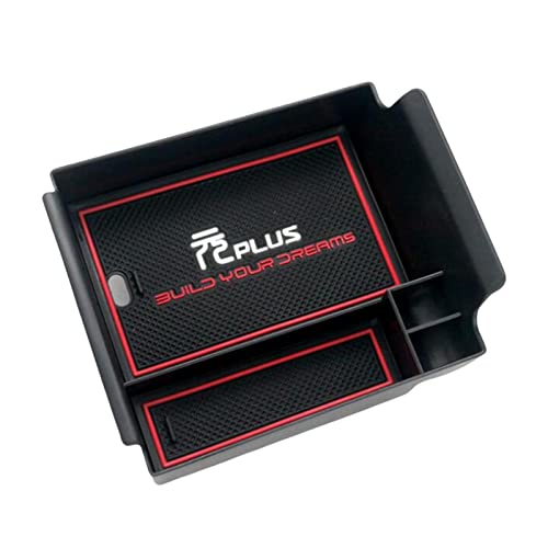 CALANDIS® Armrest Storage Box for BYD Atto 3 Yuan Plus Replacement Red - Image 1