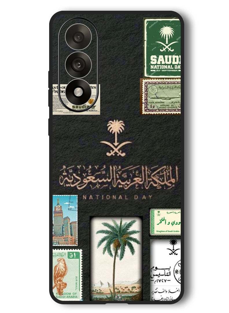 Theodor Case Compatible with OnePlus Nord 5 6.83 Inch Protection Shockproof Bumper Cover KSA national day - Image 1