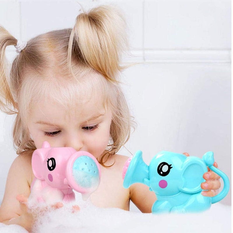 woobles Elephant Bath Toy Sprinkler for Toddlers | Educational Water Play Shower Toy for Kids, Baby Shower Gift, Non-Toxic ABS, 3M+ - Image 4