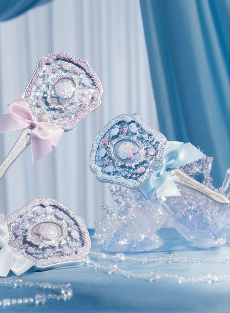 Flower Knows Shell's Jewel Hand Mirror - Blue Seashell  - Image 3