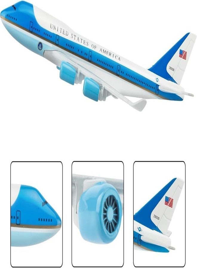 Aparonz Aeroplane United States of America Scale Model Vc-25 Boeing 747 Miniature Alloy Metal Aircraft Aeroplane (U S A) - Image 2