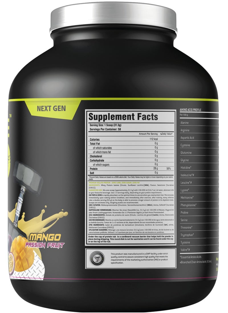 Laperva - Laperva Iso Triple Zero Next Generation, Mango Passion Fruit, 4 LB - Image 1