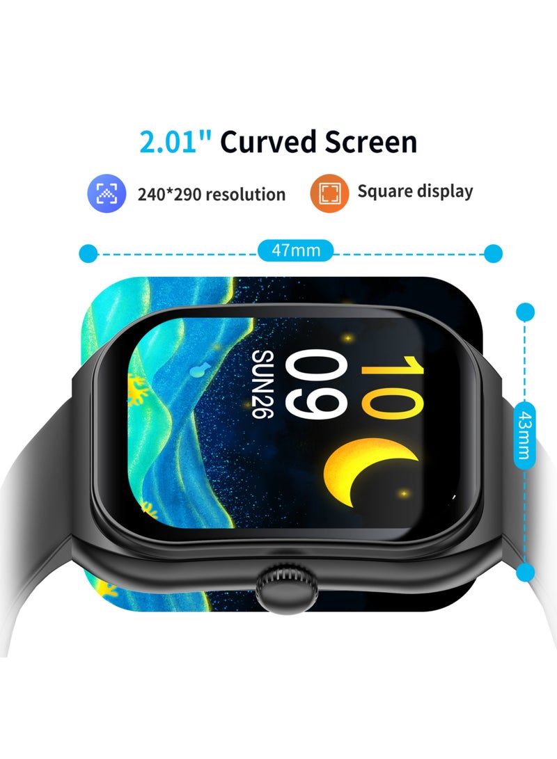 جي تاب ساعة G-Tab GTS 3 الذكية، مقاومة للماء حتى عمق 10 أمتار، مزودة بحزام مغناطيسي، ومعدل ضربات القلب/تشبع الأكسجين في الدم/ضغط الدم/النوم على مدار الساعة، و23 وضعًا رياضيًا، وتنبيهات المكالمات والرسائل النصية، وتطبيق DaFit، متوافقة مع أنظمة Android وiOS - Image 5