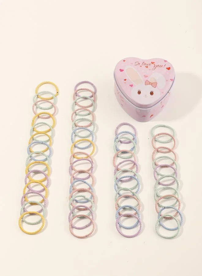 تايك تو 50-Piece Fashion Hair Ties Set
