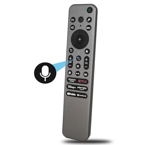 Kassionel Voice RMF-TX910U Backlit Replacement Remote Control for Sony Smart TV RMF-TX810U X77L X90L KD-43X77L KD50X77L KD-55X77L KD-65X77L KD-75X77L KD-85X77L XR-55X90L XR-65X90L XR-75X90L XR-85X90L XR-98X90L - Image 1