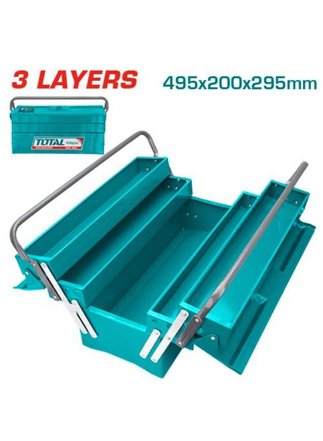 توتال شنطة عدة صاج 3 درج THT10701