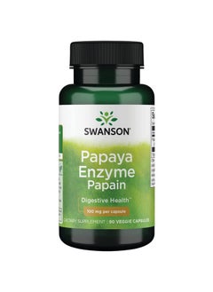 Papain Papaya Enzyme 100 Milligrams 90 Veg Capsules - pzsku/ZCCFE4AA2C742BF66C3B2Z/45/_/1695133847/740a0366-a75c-4849-b3ce-3fadeb7d4cd0